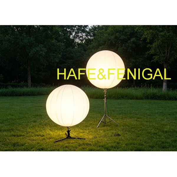 Pearl LED Balloon Light with 360° Uniform Illumination and DMX Control