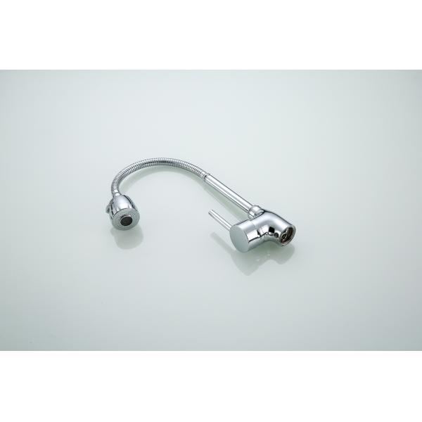 Modern 2 Function Pull Down Kitchen Faucet with Ceramic Valve Core and Brass Material