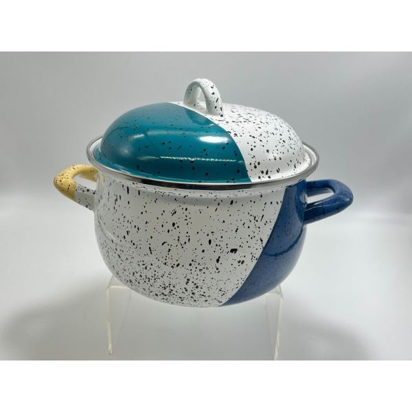 Enamel Coating Porcelain Marble Coating Kitchen Set Enamelware Cookware Casserole Pot