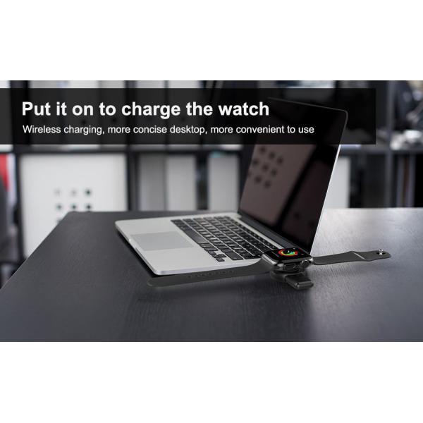 2.5W Smart Watch Charger White/Black Color USB TYPE C Input Interface 5V Output Voltage