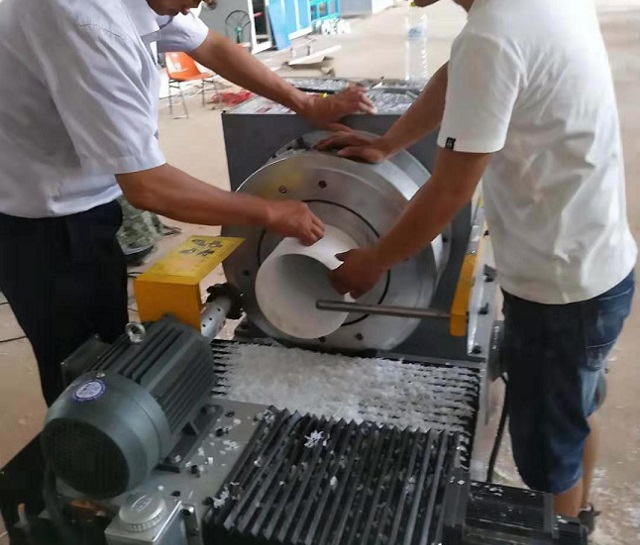 20MM-63MM PVC Plastic Pipe Threader Inner Threading Machine