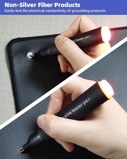 Grounding Test Pen for Earthing Mat Bed Sheet Conductive Testing Pen for Grounding