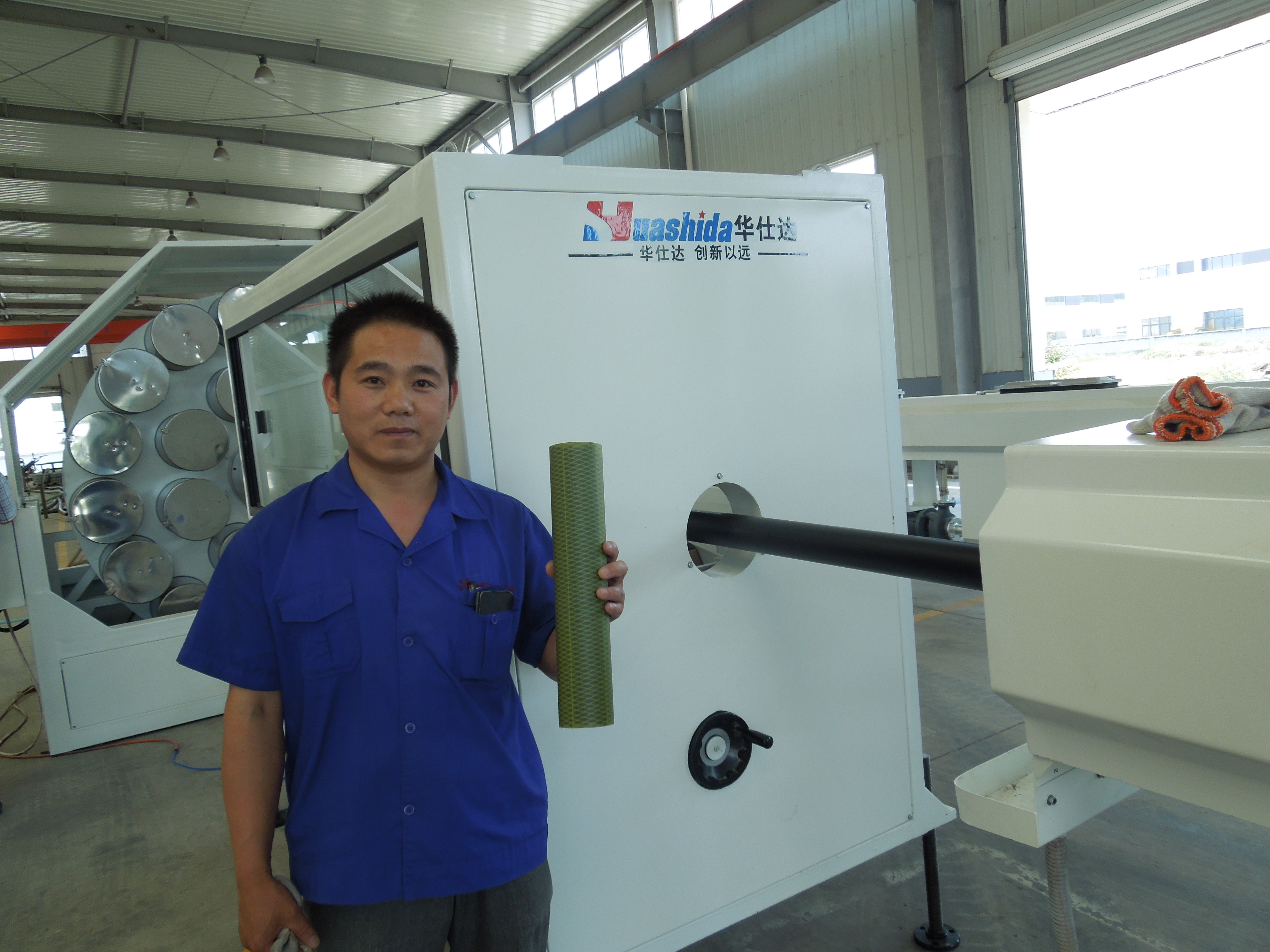 High-Efficiency Pert Continuous Flexible Insulated Pipe Production Line