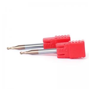 Quality 2mm Ball Nose Cutter Hss Cnc Ball Nose Router Bits Solid Carbide Hrc55 for sale