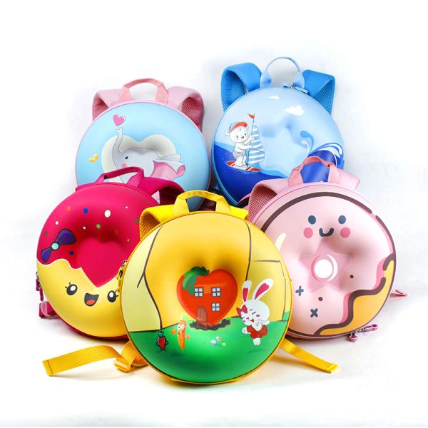 Eva 3d Cartoon Backpack , ROHS Primary School Book Bag