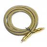 TOSLINK OD7.0 Woven Rope Plated Gold ports Digital Cable High Resolution For Audiophile Amplifier TV 1.8M 3M 5M for sale