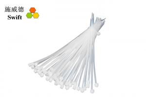 Quality White Color T25120 Zip Nylon Cable Ties Material Nylon 66 Reach RoHS Certificated for sale