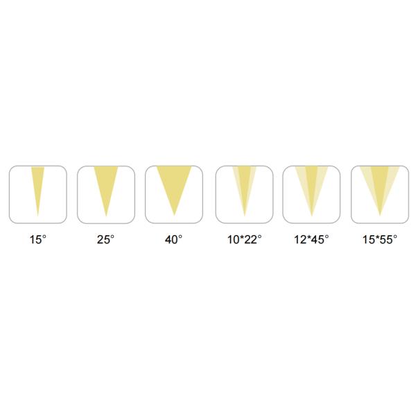 Customizable Lighting Effects LED Lens Strips with Adjustable Beam Angles Color Temperatures for Easy Installation 3530
