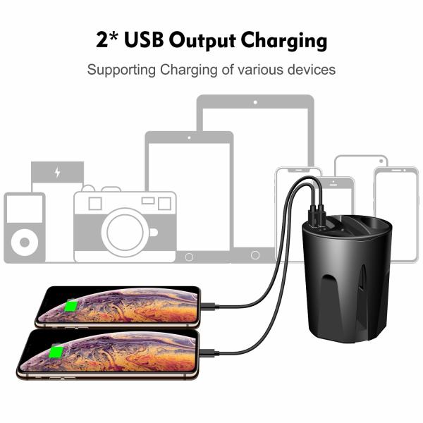 Package Contents Wireless Charging Pad for Silicone Car Mount Qi Wireless Charger