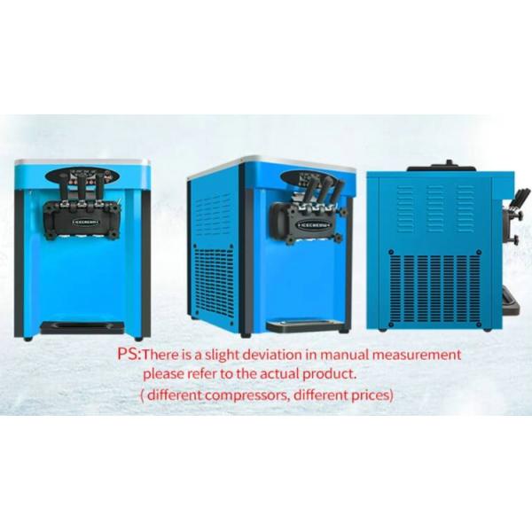 Floor Model Ice Cream Machine Commercial Soft Ice Cream Machine