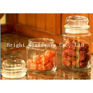 China clear glass jar with lid in Storage Bottles & Jars on sale