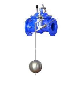 Quality EPOXY Coated Modulating Float Control Valve With Stainless Steel Pilot for sale