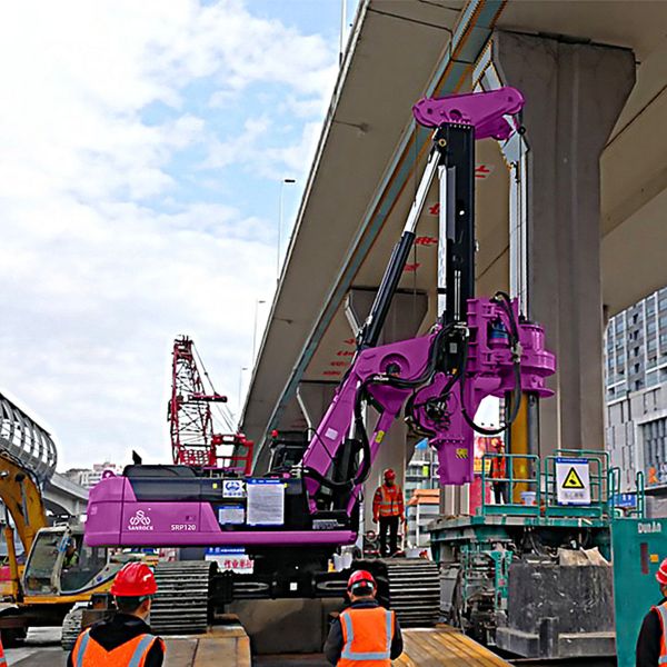 Portable Rotary Drilling Rig Table Slewing Angle 360° Building Piles Rotary Borehole Drilling Machine