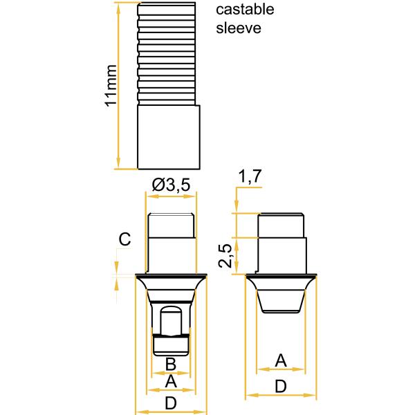 Straumann Ti Base Abutment