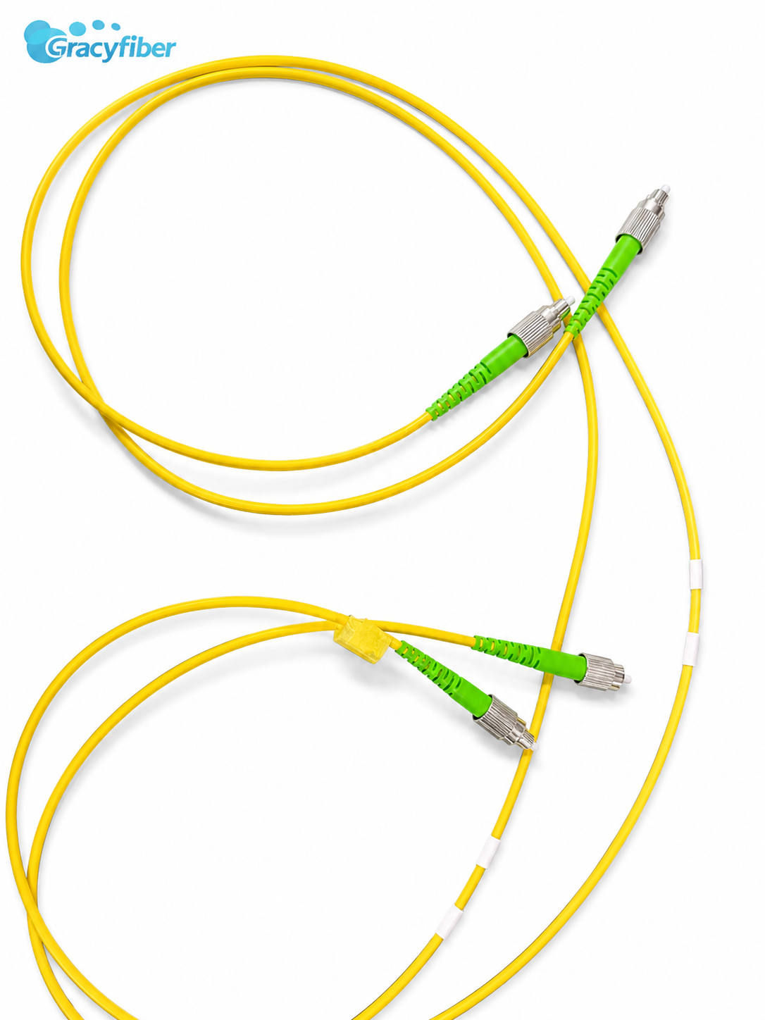 Polarization Maintaining PM Patch Cord Fiber Optic Patch Cable Low Insertion Loss Ceramic Ferrule