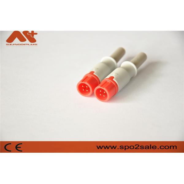 IBP connector accessory compatible for Biolight IBP adapter cable with 4pin red color