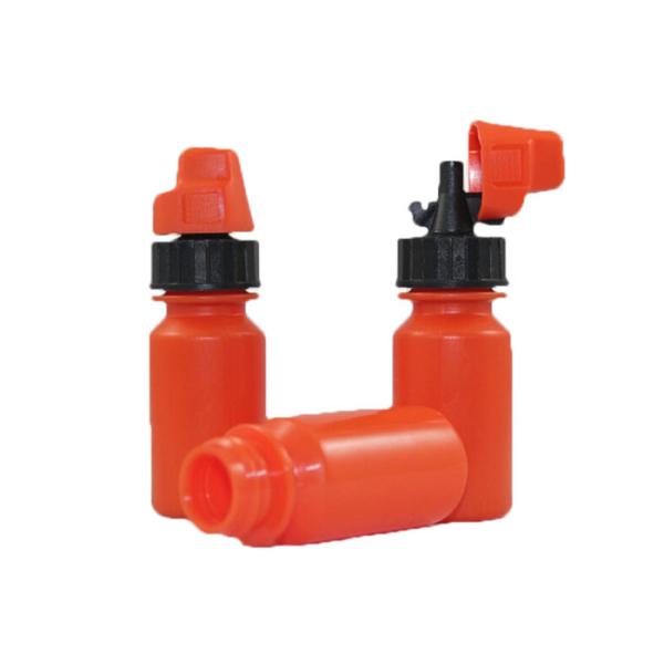Tattoo Ink 4ml LDPE Plastic Bottles / Clear Plastic Dropper Bottles With Cap