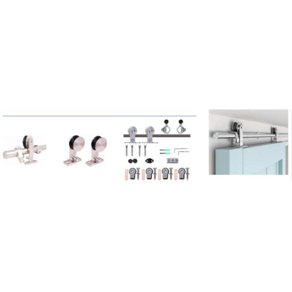 Door Slide Gate Hardware Accessories Kits 45mm Hidden Pocket
