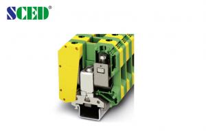 China PCB Din Rail Terminal Blocks With Right Angle Wire Inlet , Width 20.0mm on sale