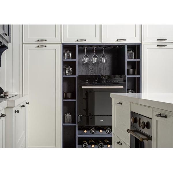 1500MM Acrylic Panel Solid Timber Kitchen Cabinets Oak Island Kitchen Cabinets