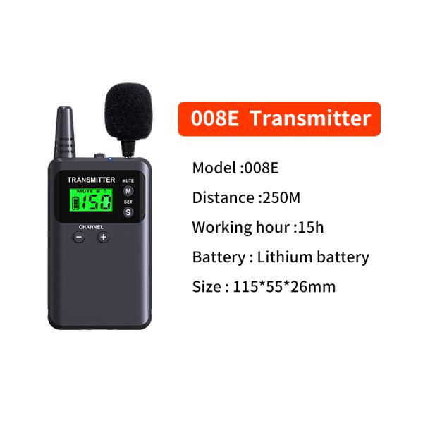 Long battery life Wireless Tour Guide System