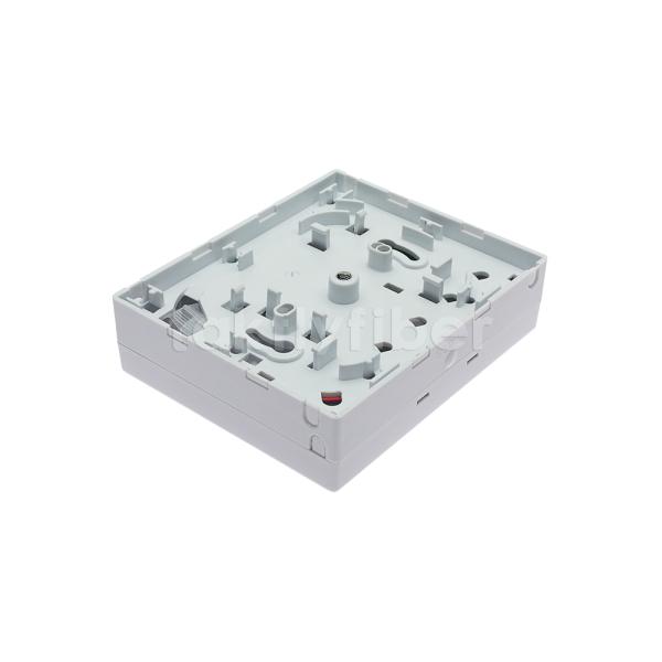 1core 2core 4core FTTH Faceplate SC LC Adapter UL94V0 ABS Wall Mounting FTTH Rosette Box