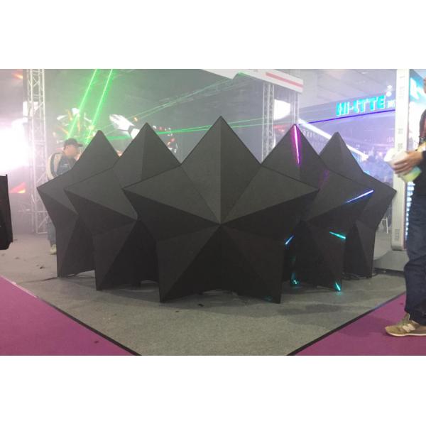 Conveniently Installed P4 Transparent LED Screen High-resolution Lightweight Design