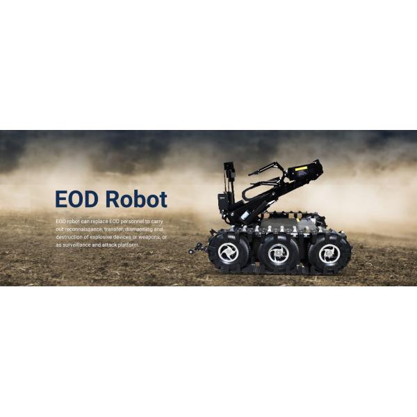 Dc24v Eod Robot Lead Acid Rechargeable Battery Powered