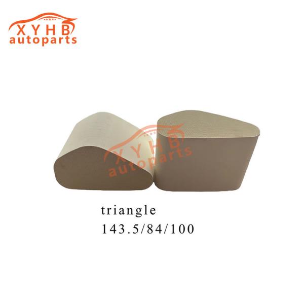 Ceramic Carrier High Quality Audi Triangle Three-Way Catalytic Filter Element Euro 1-5 Model: 143.5*84*100