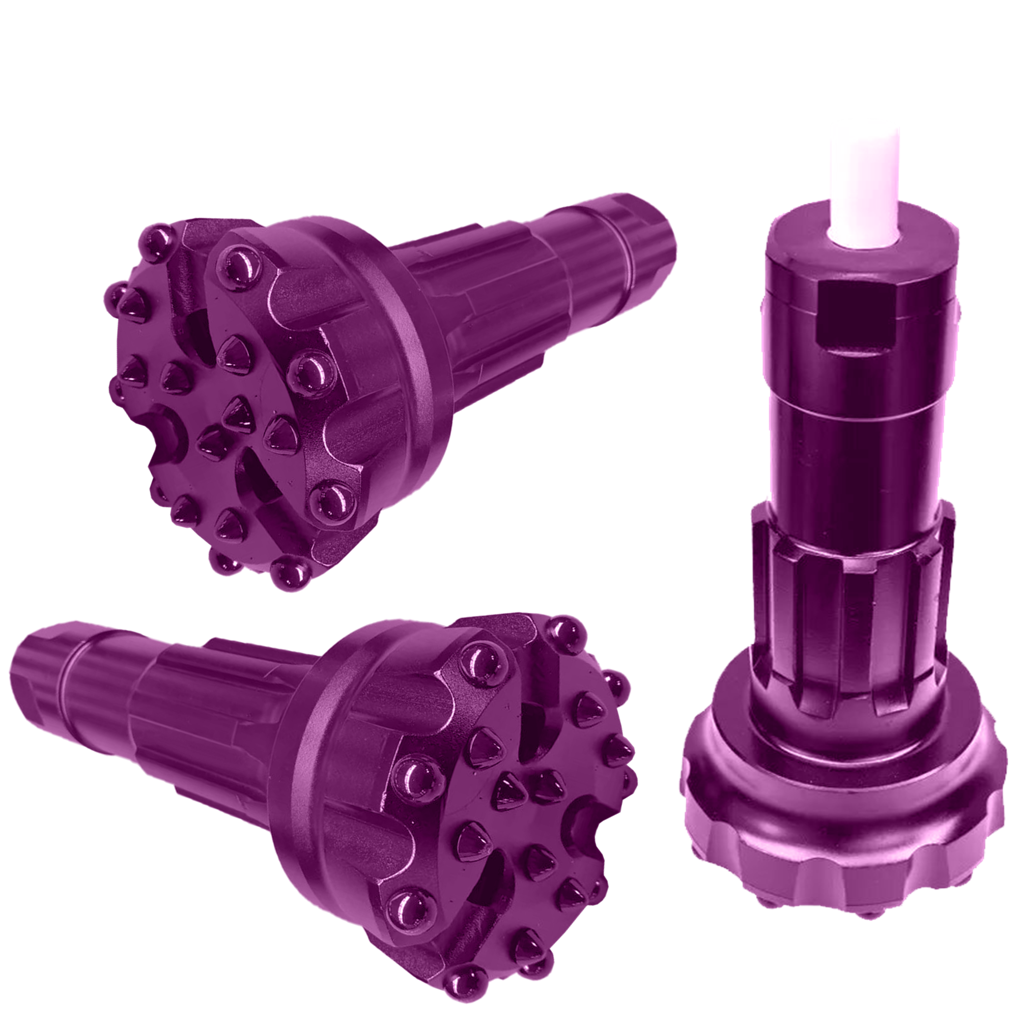 DTH Hammer Button Bit Excellent Hole Stability and Straightness Mining Quarry DTH Drill Bits