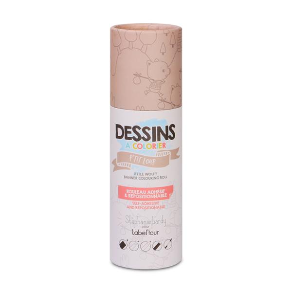 Disposable Soft Touch Lamination Tube Gift Box For Dessins
