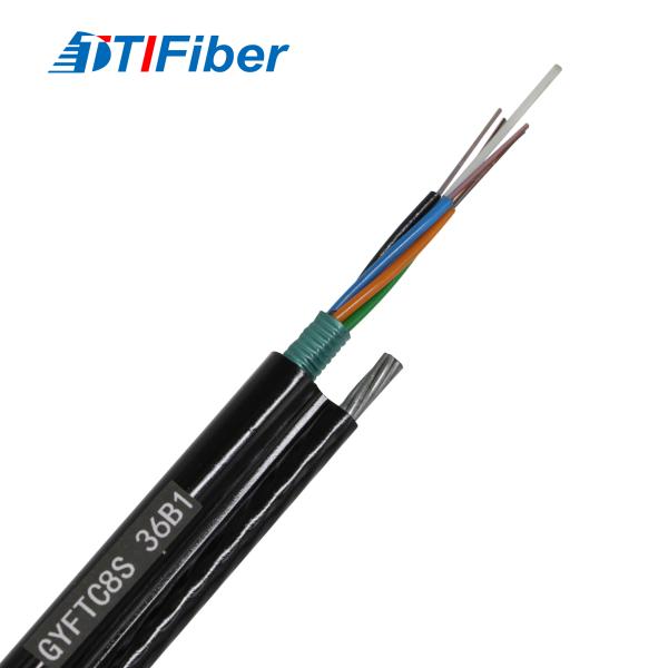 Outdoor Self Supporting Figure 8 GYTC8A Aerial Fiber Optic Cable