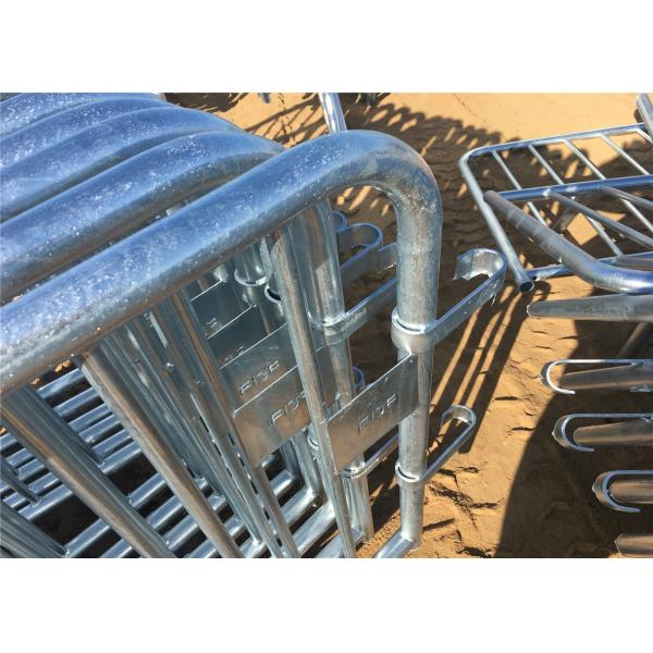 Galvanized Crowd Control Barrier
