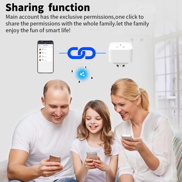 Power Intelligent Tuya Smart Socket SDK Remote Control Power Socket