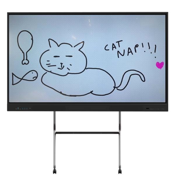 20 Touch Interactive Flat Panel With Black Frame And 64G Android Memory