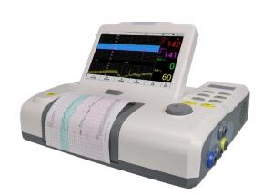 Quality 7”TFT Fetal / Maternal Monitor Patient Care Monitoring System With Folding 90 Degree Screen for sale