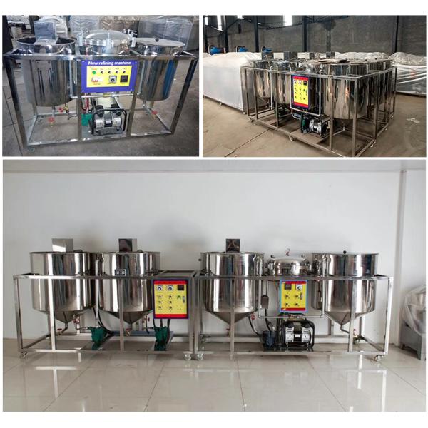 2000kg/day Capacity Canola Oil/palm Oil/palm Kernel Oil Refinery Machinery/equipment for Degumming/deacidification/bleaching