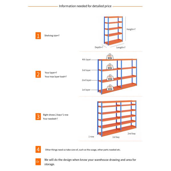 50mm Hole Distance Boltless Warehouse Storage Shelf for Maximum Space Utilization