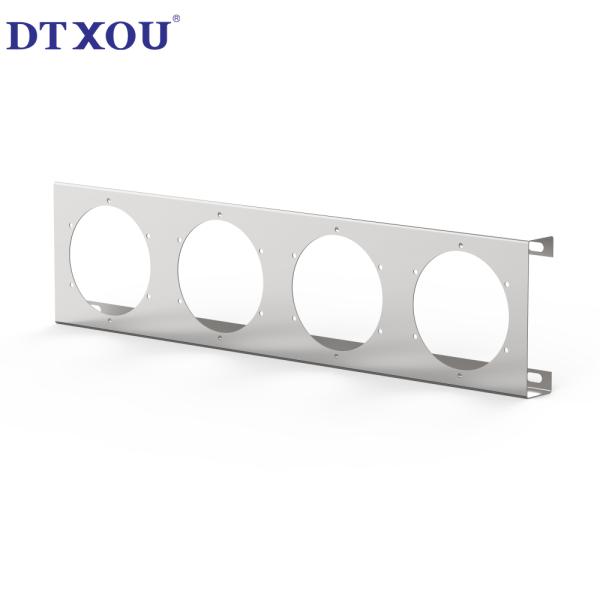 High quality waterproof 4-hole combination taillight bracket 4-inch round turn signal LED trailer taillight marker light