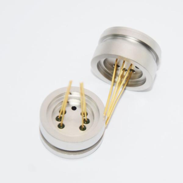 Electroless Nickel Plating Hermetic Feedthrough Connectors Bulkhead