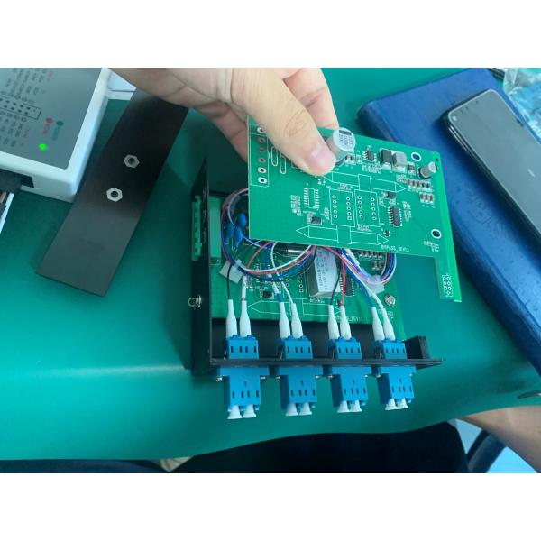 D2×2B Mechanical Optical Switch With LC Port Singlemode Bypass & Cross-Connect Design