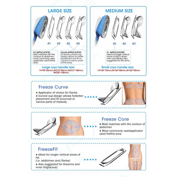 Cryo facial machine cryo 360 cellulite removal machine with cavitation rf function