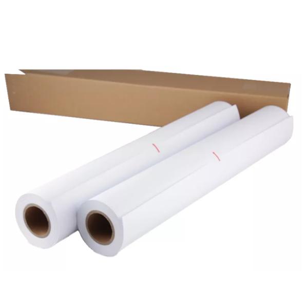 Custom Size Eco Friendly CAD Plotter Paper 60GSM Industrial Garment