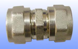 Quality compression brass fitting equal straight for PEX-AL-PEX for sale