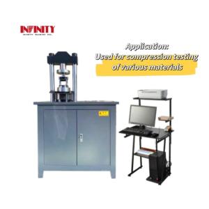 Quality 300KN Micro Electro Hydraulic Servo Compression Fatigue Testing Machine for sale