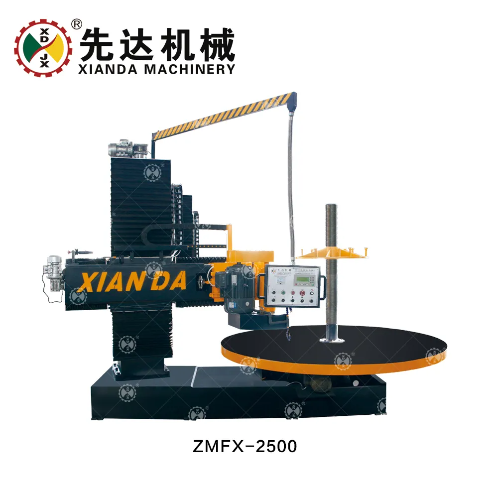 High Accuracy Automatic Two-Slice Stone Edge Cutting Machine for Column Slab Trimming