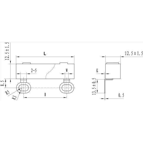 RX27-7B Ceramic Housed Wirewound Resistor