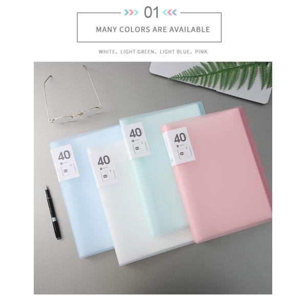Multi-functional A4 File Pocket Display Book Folder for Different Purposes 307*235*20mm