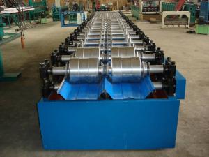 Quality G.I Steel Roof Panel Roll Forming Eqipment , Standing Seam Metal Roofing Sheet Roll Forming Machine for sale
