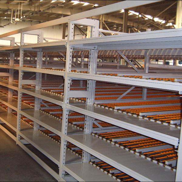 Powder Coating Surface Case Flow Rack Pallet Sliding Rack Space Saving